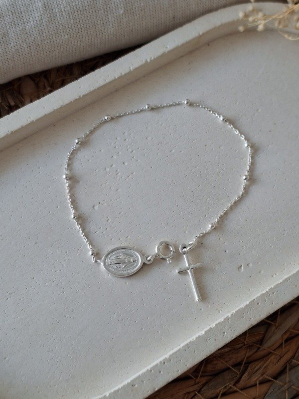Producto - Pulsera Denario Medalla Virgen