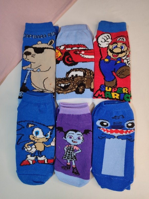 Producto - Soquete infantil azul