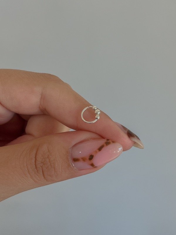 Producto - Piercing 3 bolitas 0,6cm