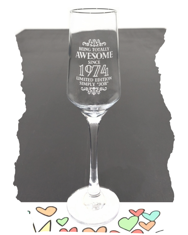 Producto - Copa de champagne - Regalo de cumpleaños