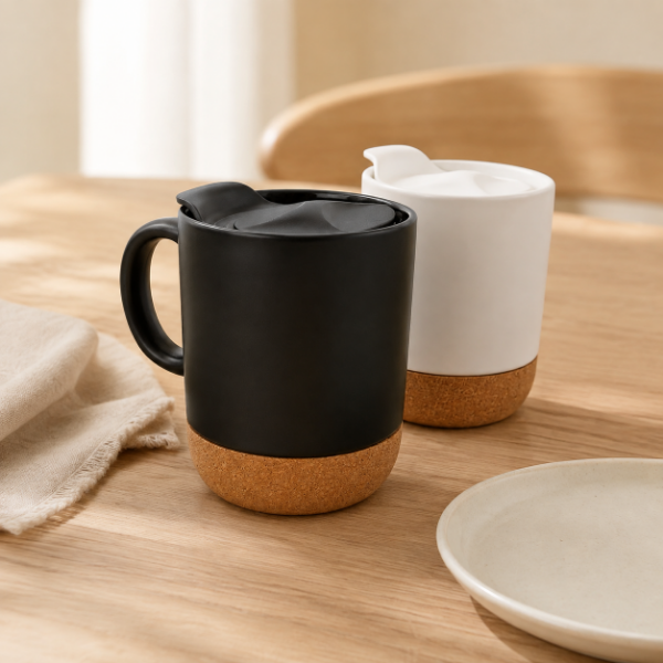 Producto - Taza mug ceramica con tapa 300 ml - 0