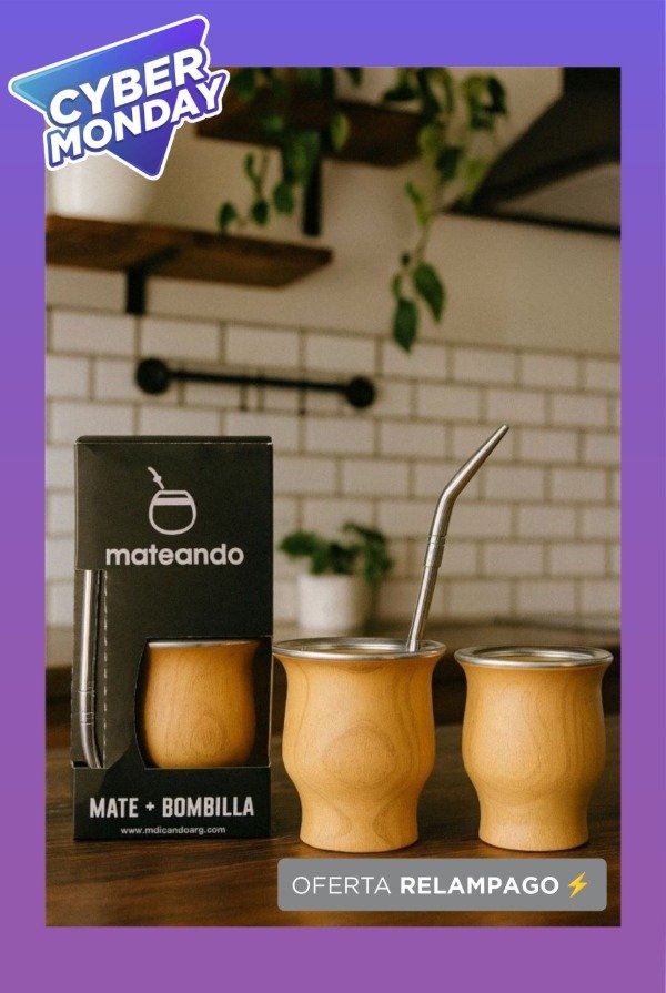 Producto - MATE CAMIONERO DE ALGARROBO