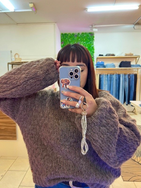 Producto - Sweater oversize Lani CHOCOLATE 0590