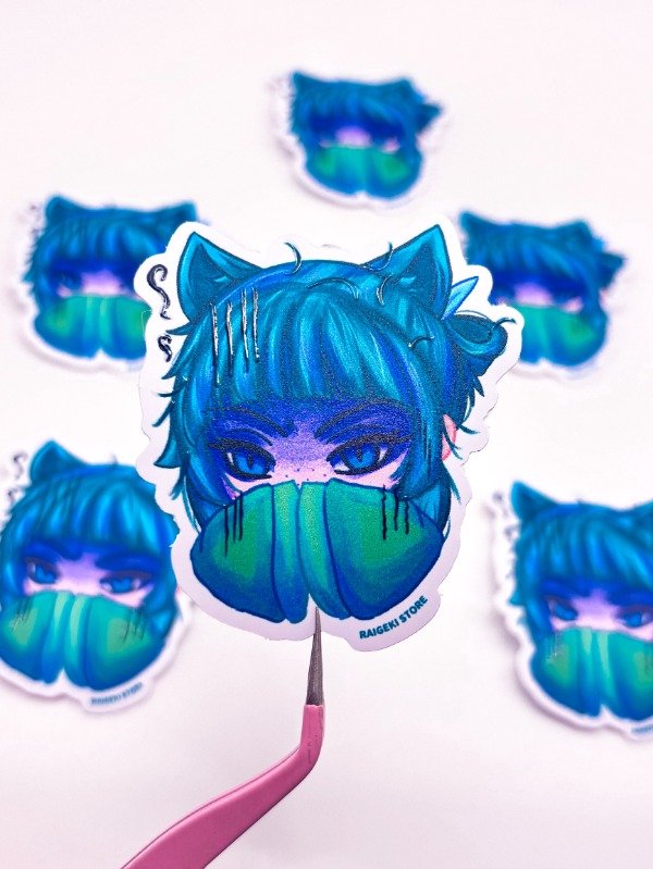 Producto - Sticker MaoMao enojada