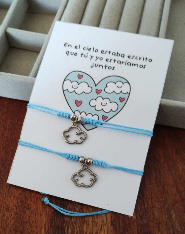 Producto - Pulsera nubes x2