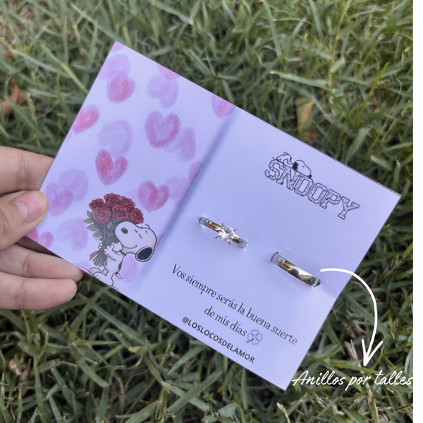 Producto - Snoopy anillos