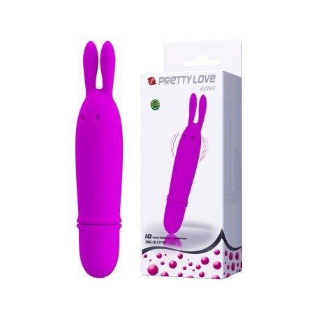 Producto - CONEJO VIBRADOR ESTIMULADO DE CLITORIS BOYCE - PRETTY LOVE