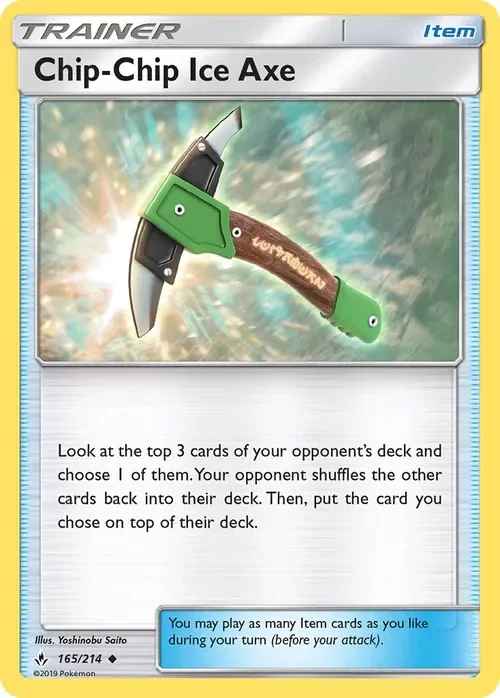 Producto - Chip-Chip Ice Axe - 165/214 - Unbroken Bonds