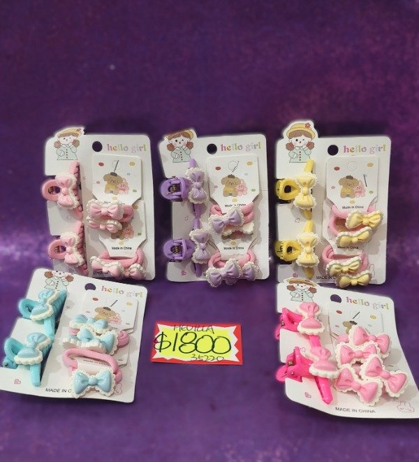 Producto - Colitas p/cabello 35220