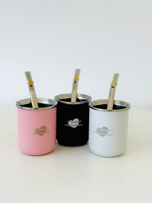 Producto - MATE ACERO (Incluye bombilla) - Blessed