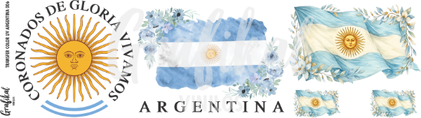 Producto - Transfer Color UV Argentina 006