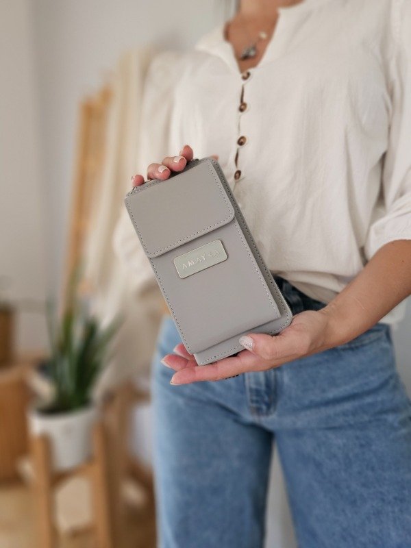 Producto - Portacelular Amayra gris