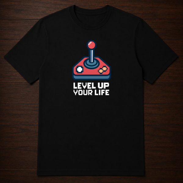 Producto - Remera - Level up your life - 0