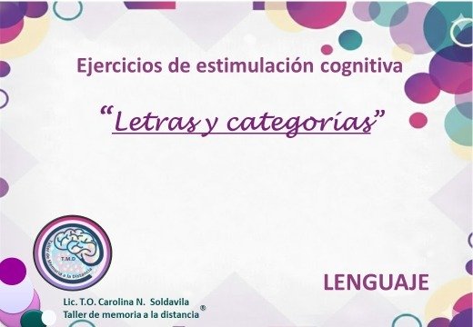 Producto - L- 003- Letras y Categorías