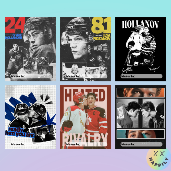 Producto - Caratulas Heated Rivalry