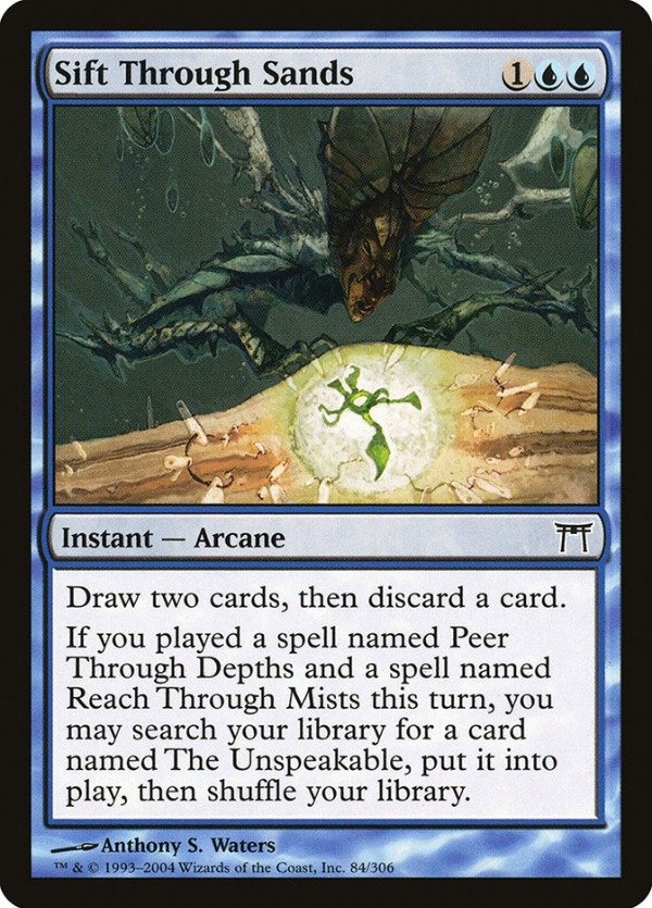 Producto - Sift Through Sands  Champions of Kamigawa