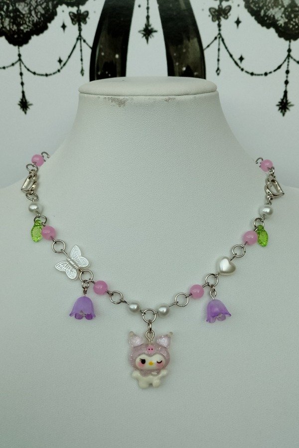 Producto - Choker Kuromi lila (2 en stock)