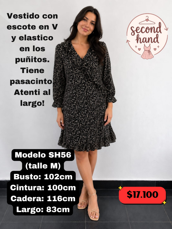 Producto - Vestido SECOND HAND (Art. SH56) TALLE M