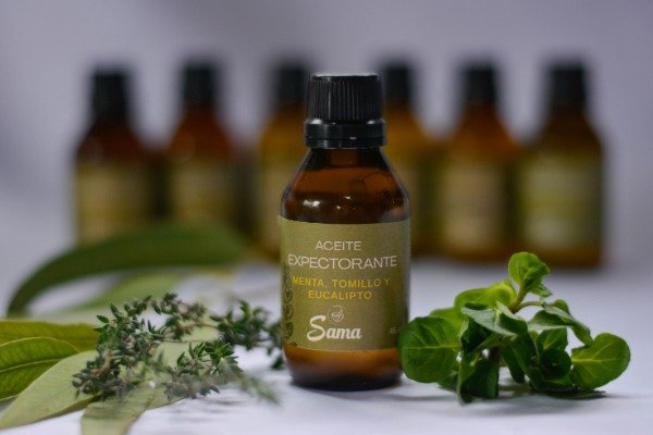 Producto - Aceite Expectorante. Menta, Tomillo y Eucalipto - 0
