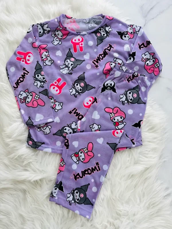 Producto - Pijama infantil Kuromi lila