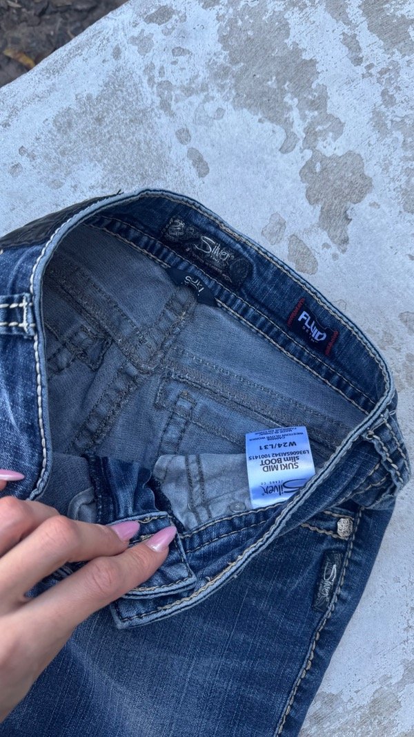 Producto - Jean Silver Y2k t34/XS W24/L31 - 4