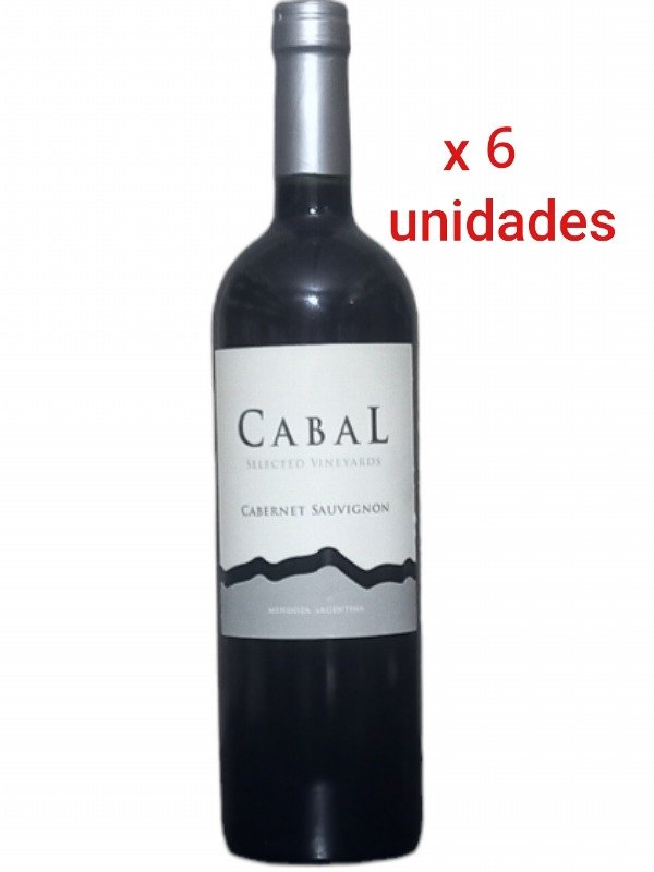 Producto - Cabal Select - Vineyard Cabernet Sauvignon x 6 unidades