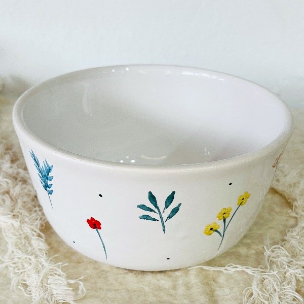 Producto - Ensaladera Florcita