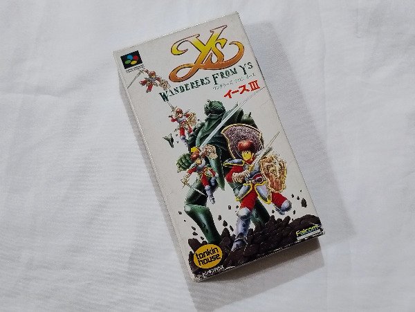 Producto - Ys III: Wanderers from Ys - Super Famicom (Usado)