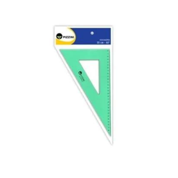 Producto - ESCUADRA ACRILICA PIZZINI 30 X 60 C/BISEL