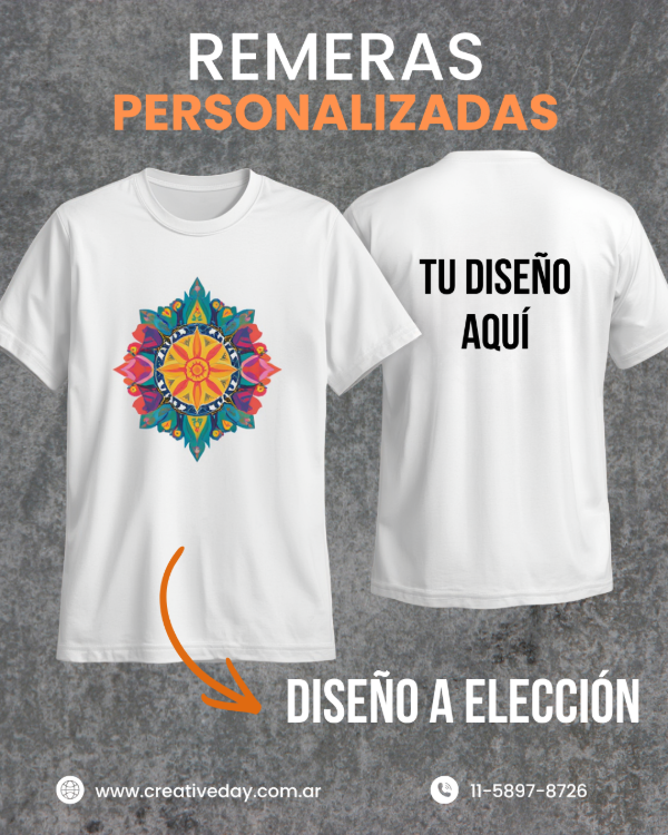 Producto - Remeras de Algodón - Por menor