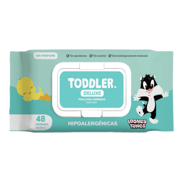 Producto - Toddler Toallitas Humedas x48 Sin Perfume