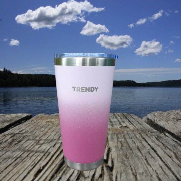 Producto - Vaso térmico Trendy acero inoxidable 600cc