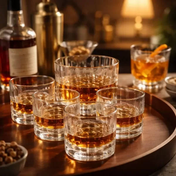 Producto - Juego de Whisky 6 piezas de cristal