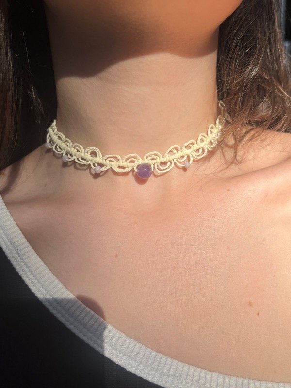 Producto - Choker UMA de amatista