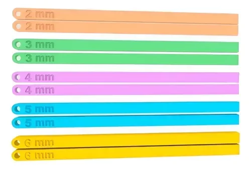 Producto - Varillas Niveladoras 5set-2mm 3mm 4mm 5mm 6mm Masa Porcelana