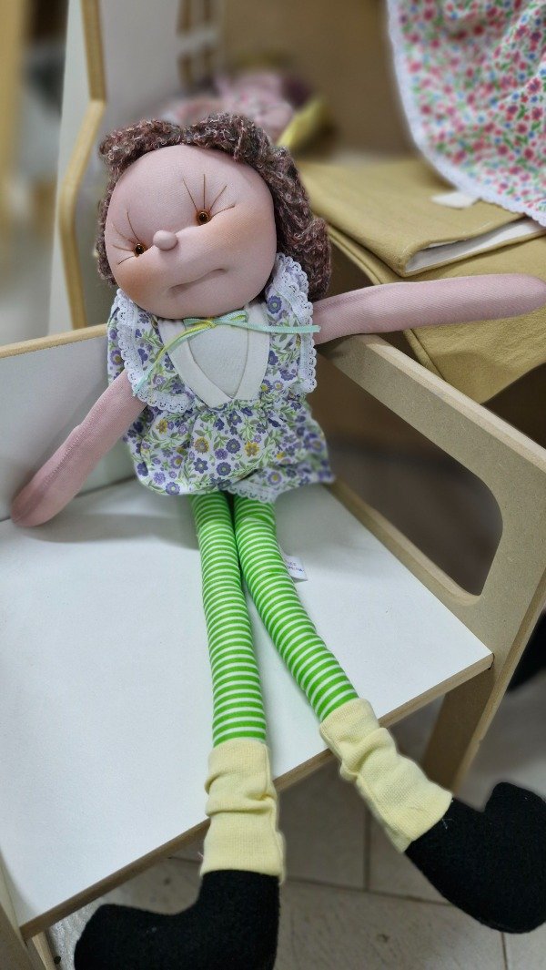 Producto - Any  Muñeca Pataslargas Artesanal
