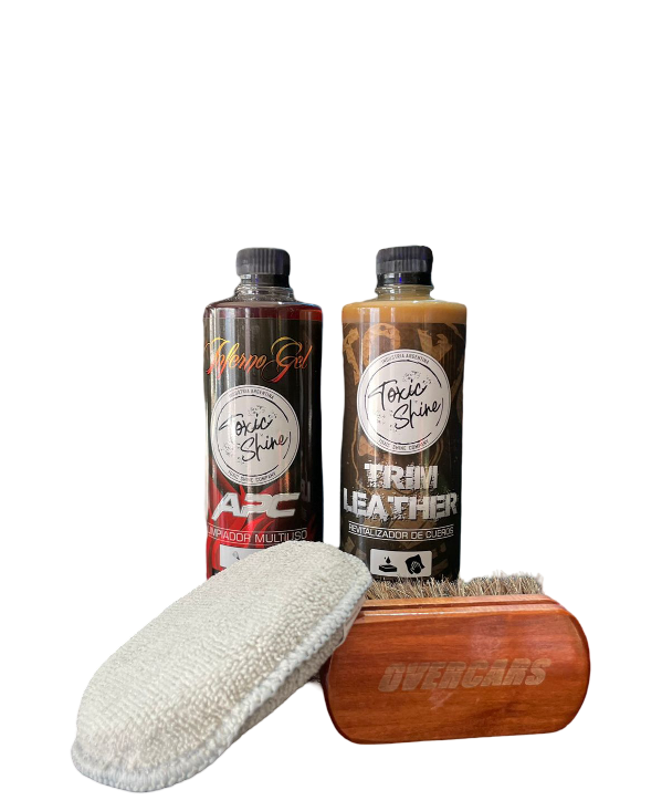 Producto - Kit de limpieza de cueros Toxic Shine