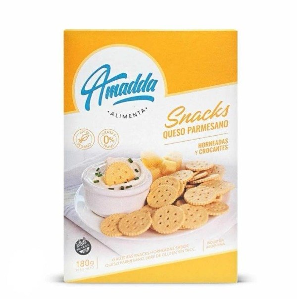 Producto - Snack Queso Parmesano por 180gr - Amadada-