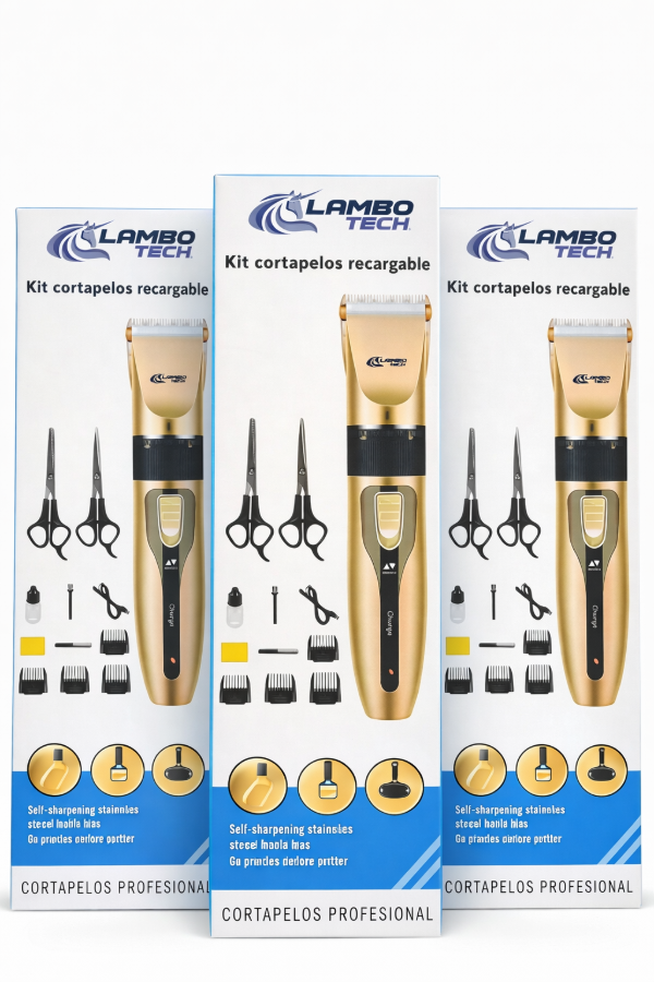 Producto - Kit cortapelos Lambo Tech profesional mc7777