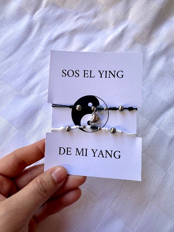 Producto - Pulseras ying y yang imán