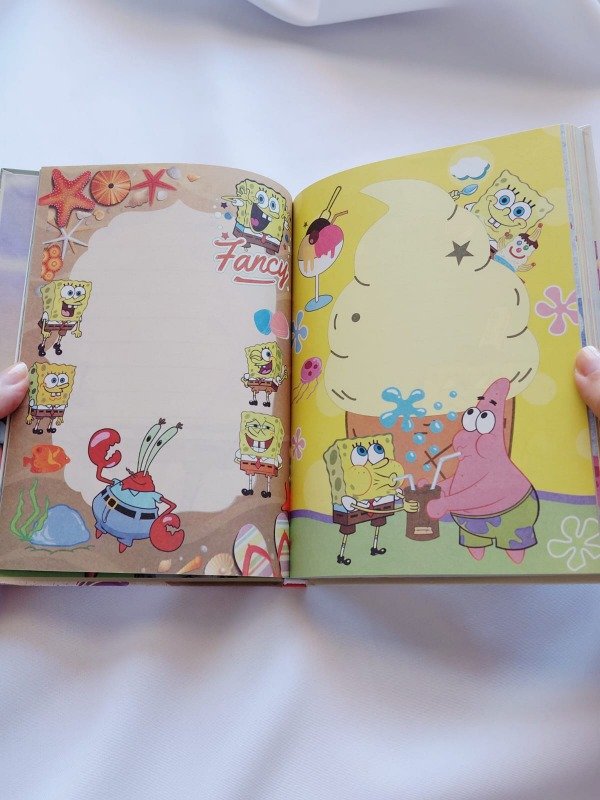 Producto - Cuaderno hojas diseñadas Bob Esponja