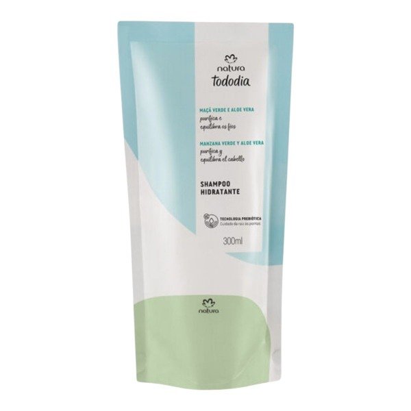Producto - Repuesto Shampoo Hidratación Manzana verde y Áloe Vera