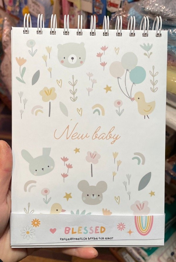 Producto - Álbum de recuerdos baby neutro A5