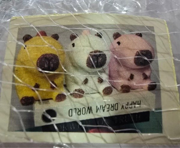 Producto - DIAMOND PAINTING ALCANCIA 20CM CAPIBARA BLANCO