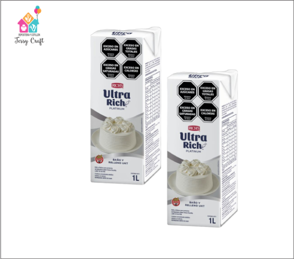 Producto - Crema Vegetal Chantilly Ultra Platinum X 1 L - Richs
