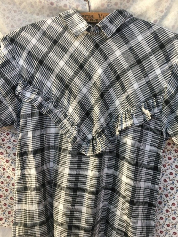 Blusa cuadrille