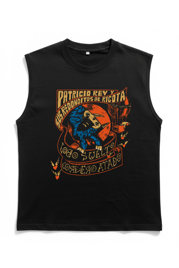 Producto - Remera Sin Mangas Negra - Huracan 93 Cordero Atado