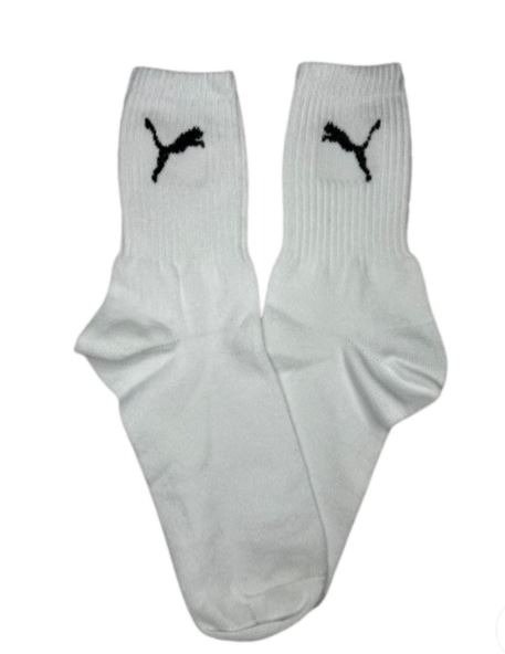 Producto - Media Puma blanca