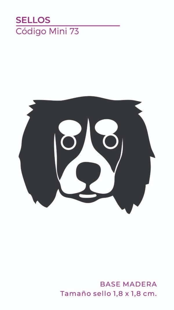 Producto - Mini Sello 73 - Perro
