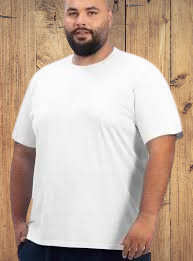 Producto - REMERA BLANCA ADULTO TALLE ESPECIAL PARA SUBLIMAR